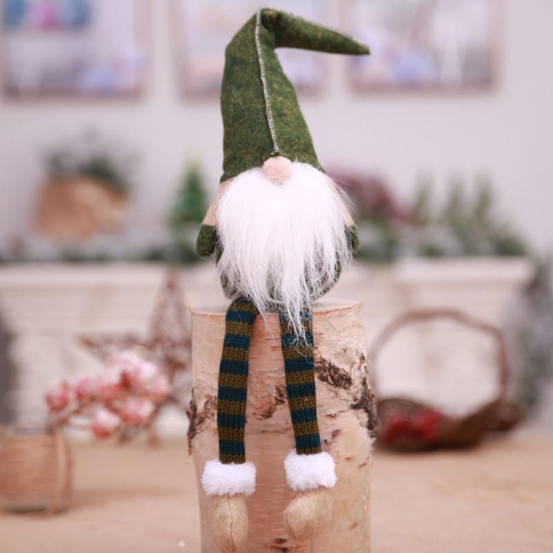 50cm Sitting Christmas Elf Decoration for Cozy Displays
