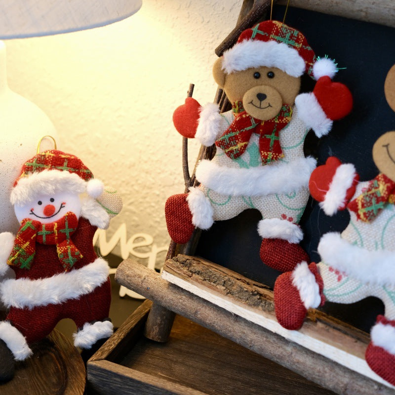 Christmas Tree Ornaments – 3-Piece Bear Set