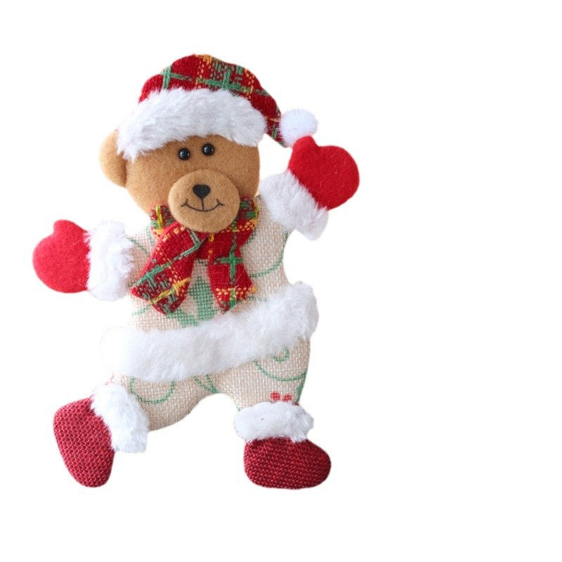 Christmas Tree Ornaments – 3-Piece Bear Set