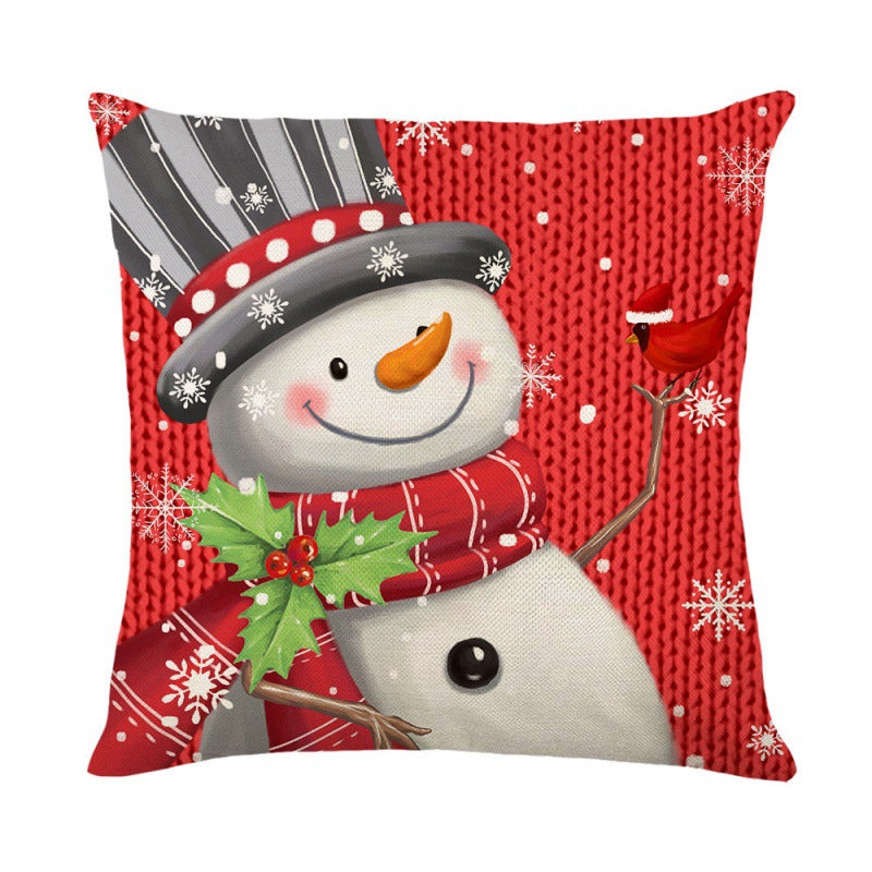 Christmas Pillowcase Covers for Festive Sofa Decor