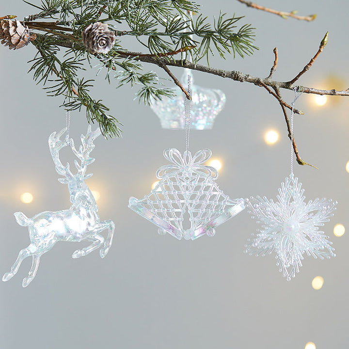 Acrylic Christmas Ornaments for Sparkling Winter Decor
