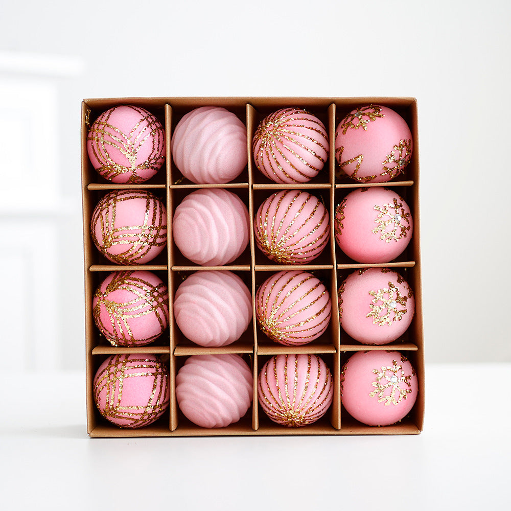 Christmas Ornament Set for Elegant Coordinated Trees