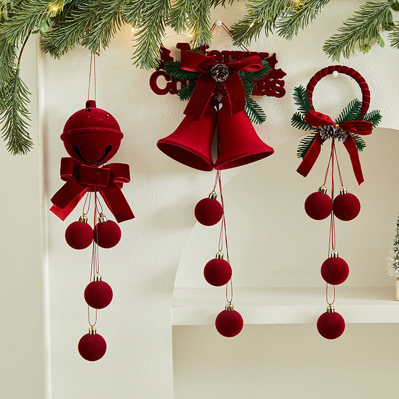 Christmas Ornaments Set for Rich Red Holiday Displays