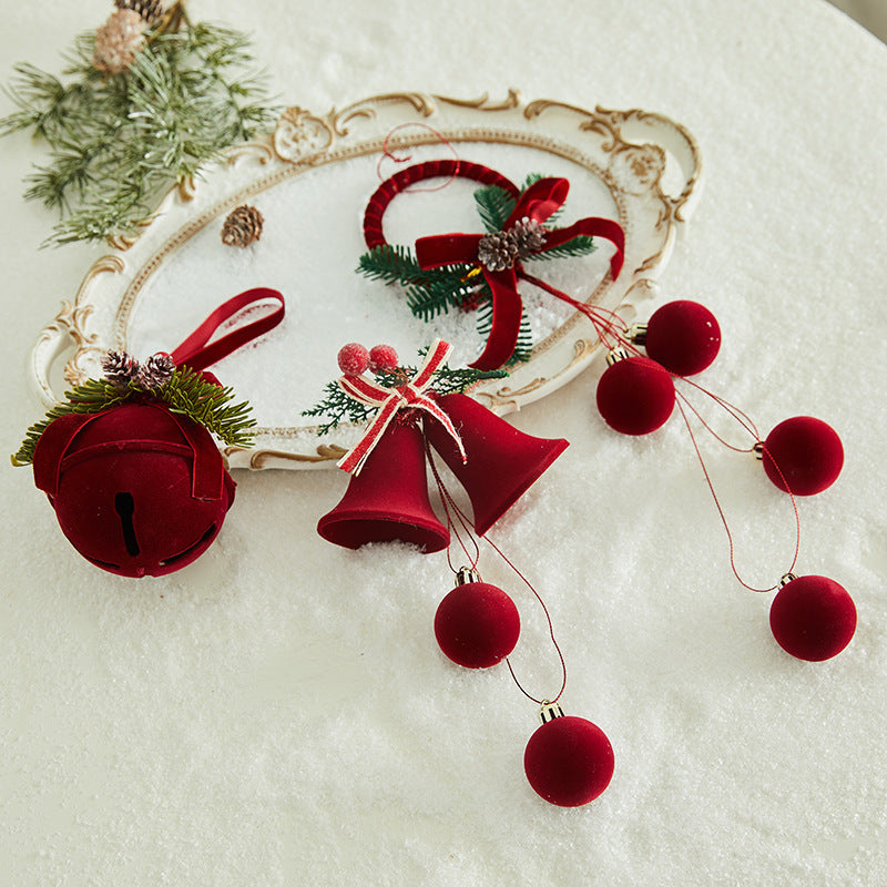 Christmas Ornaments Set for Rich Red Holiday Displays