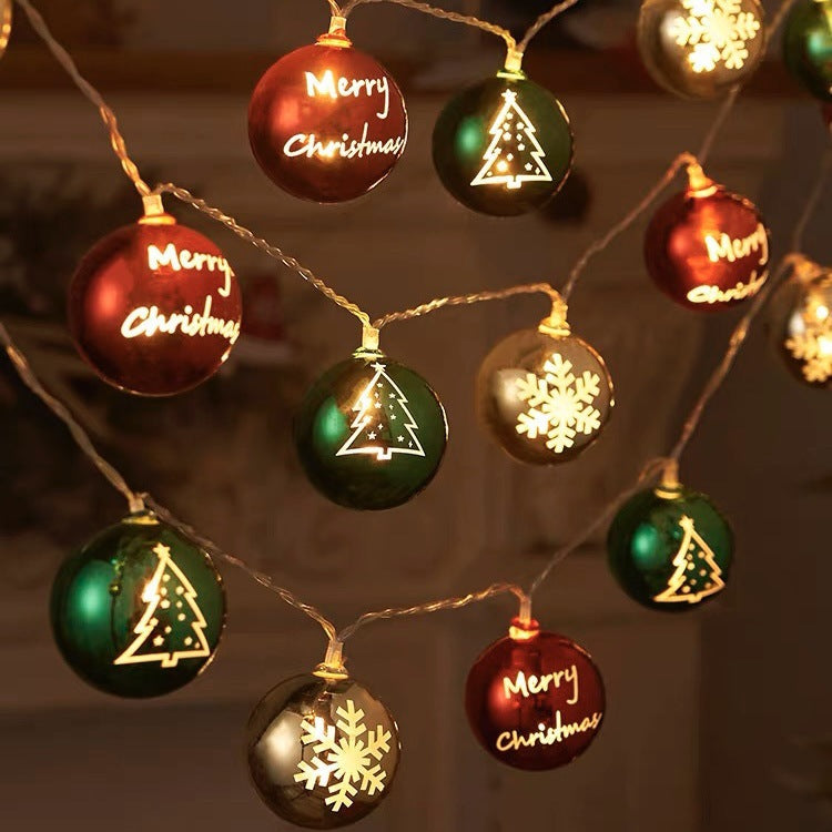 Christmas String Lights With Snowmen for Festive Glow
