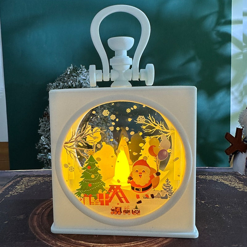 Christmas Night Light: Warm Magical Holiday Glow Decor