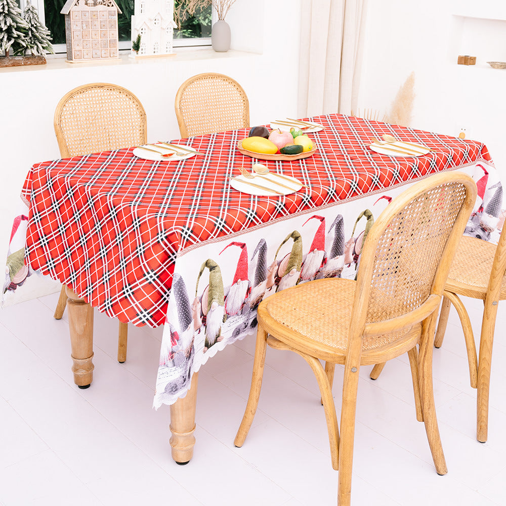 Christmas Tablecloth | Festive Holiday Centerpiece
