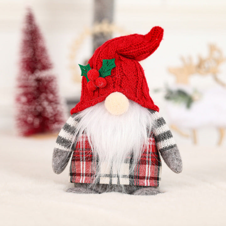 Christmas Gnome Figurines for Cozy Holiday Tabletop Decor