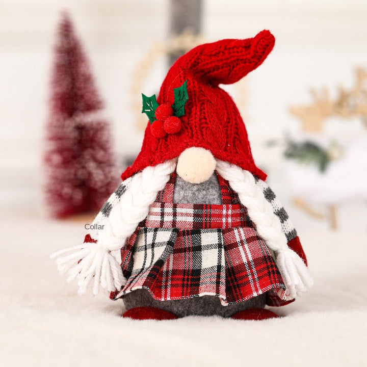 Christmas Gnome Figurines for Cozy Holiday Tabletop Decor