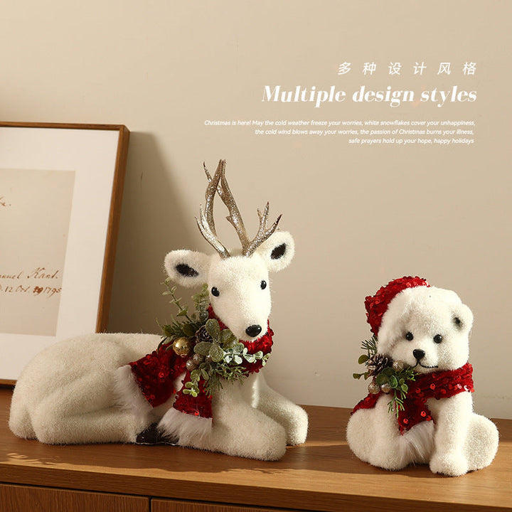 Christmas Figurines for Cozy Coordinated Holiday Displays