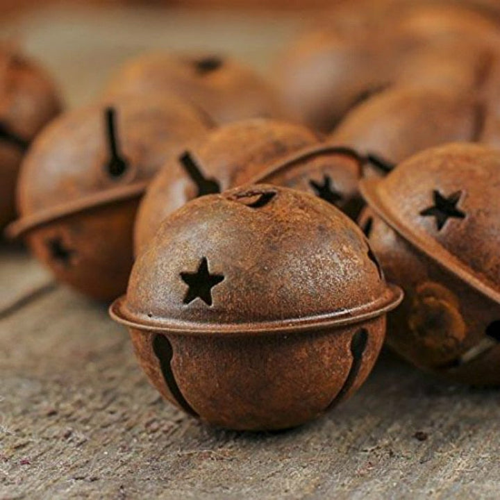 Rustic Iron Christmas Bells for Vintage Holiday Decor