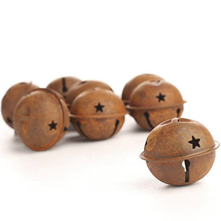 Rustic Iron Christmas Bells for Vintage Holiday Decor