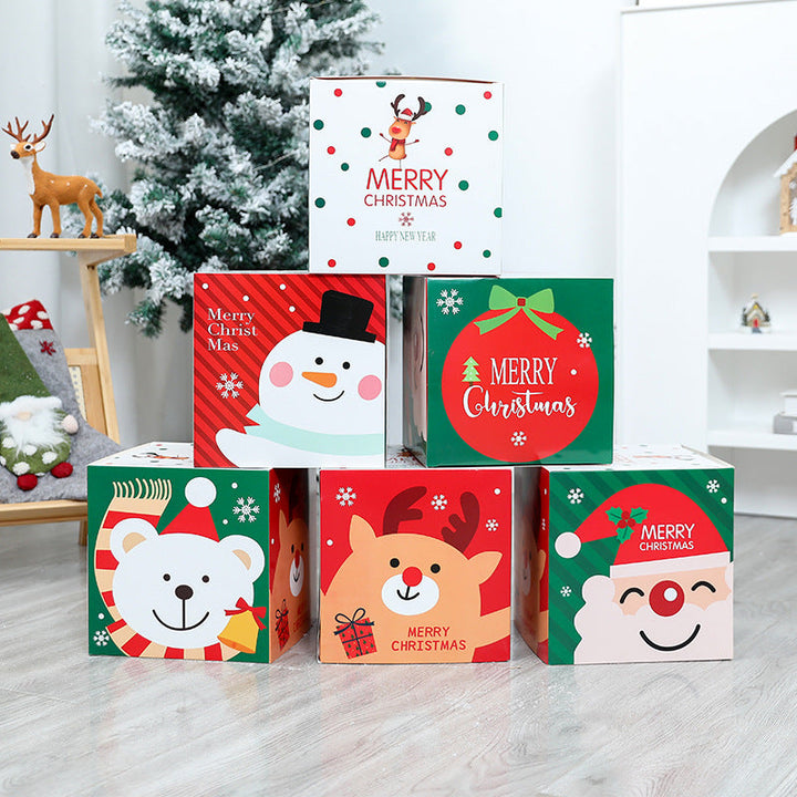 25 cm Christmas Gift Boxes for Colorful Festive Displays