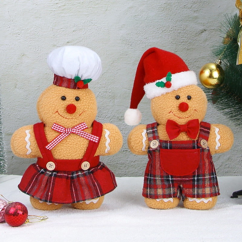 Gingerbread Christmas Figurines for a Festive Display