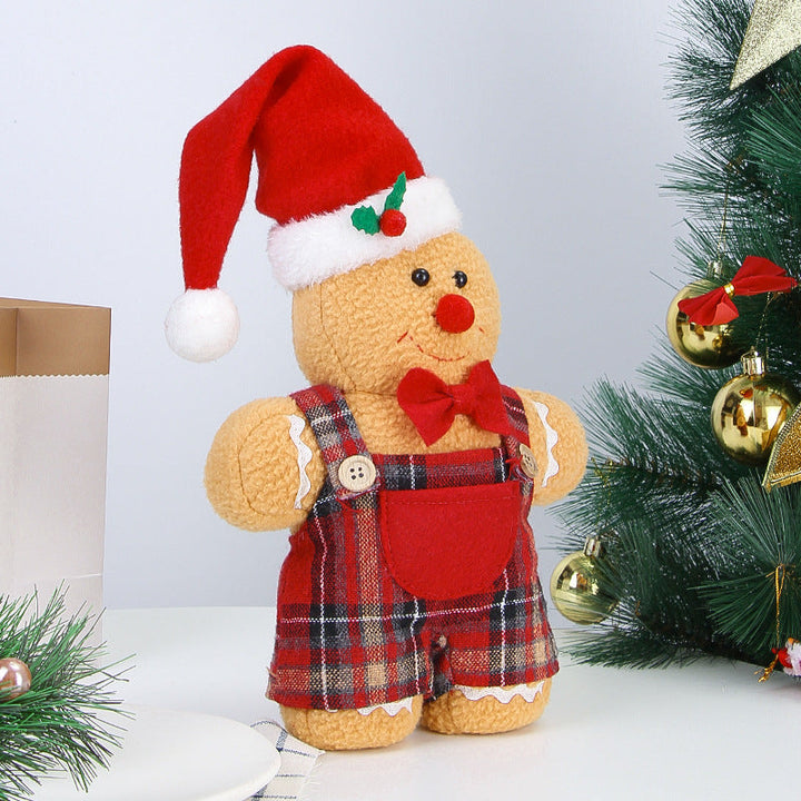 Gingerbread Christmas Figurines for a Festive Display