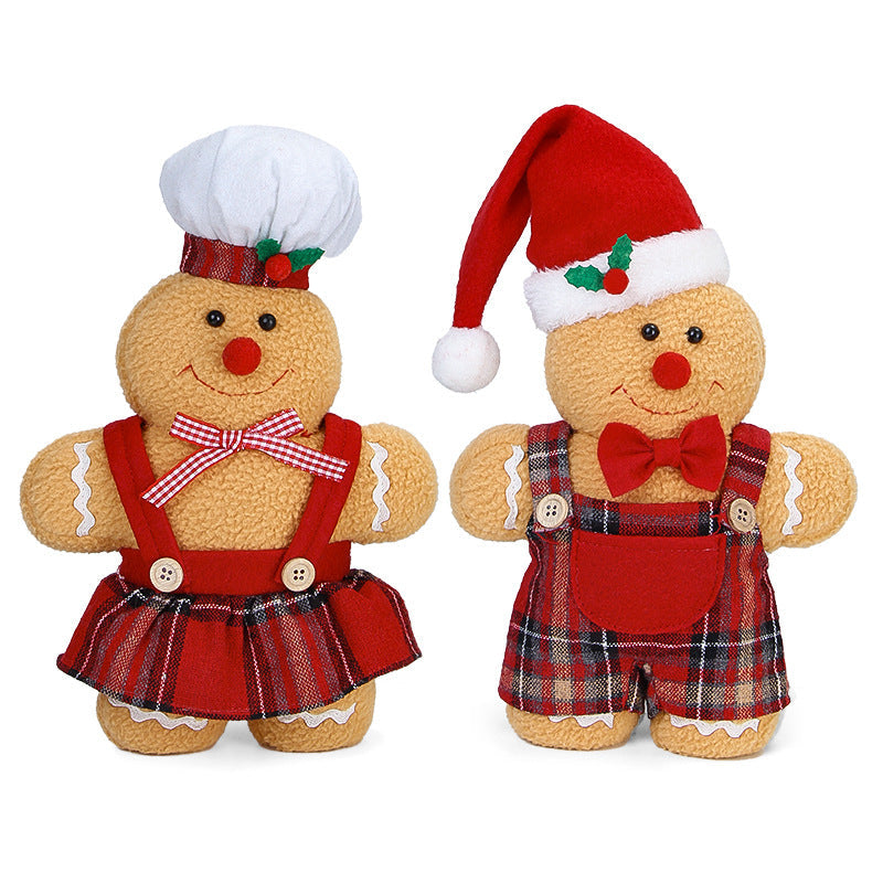 Gingerbread Christmas Figurines for a Festive Display