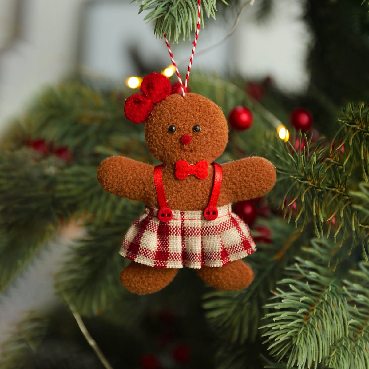 Gingerbread Man Ornaments for Festive Christmas Trees