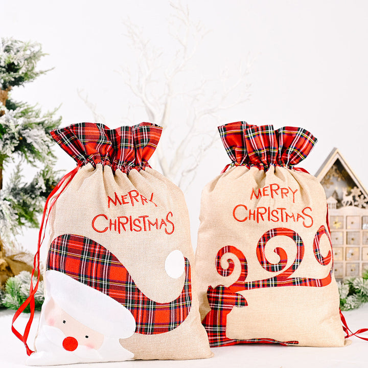 Christmas Gift Bag for Reusable Festive Gift Giving