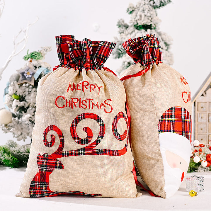 Christmas Gift Bag for Reusable Festive Gift Giving
