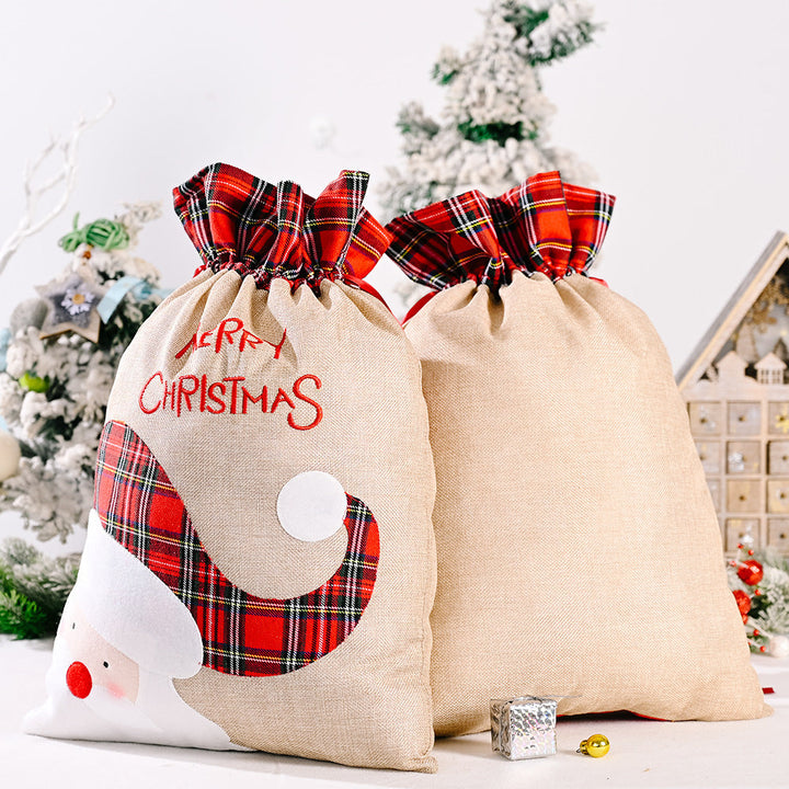 Christmas Gift Bag for Reusable Festive Gift Giving