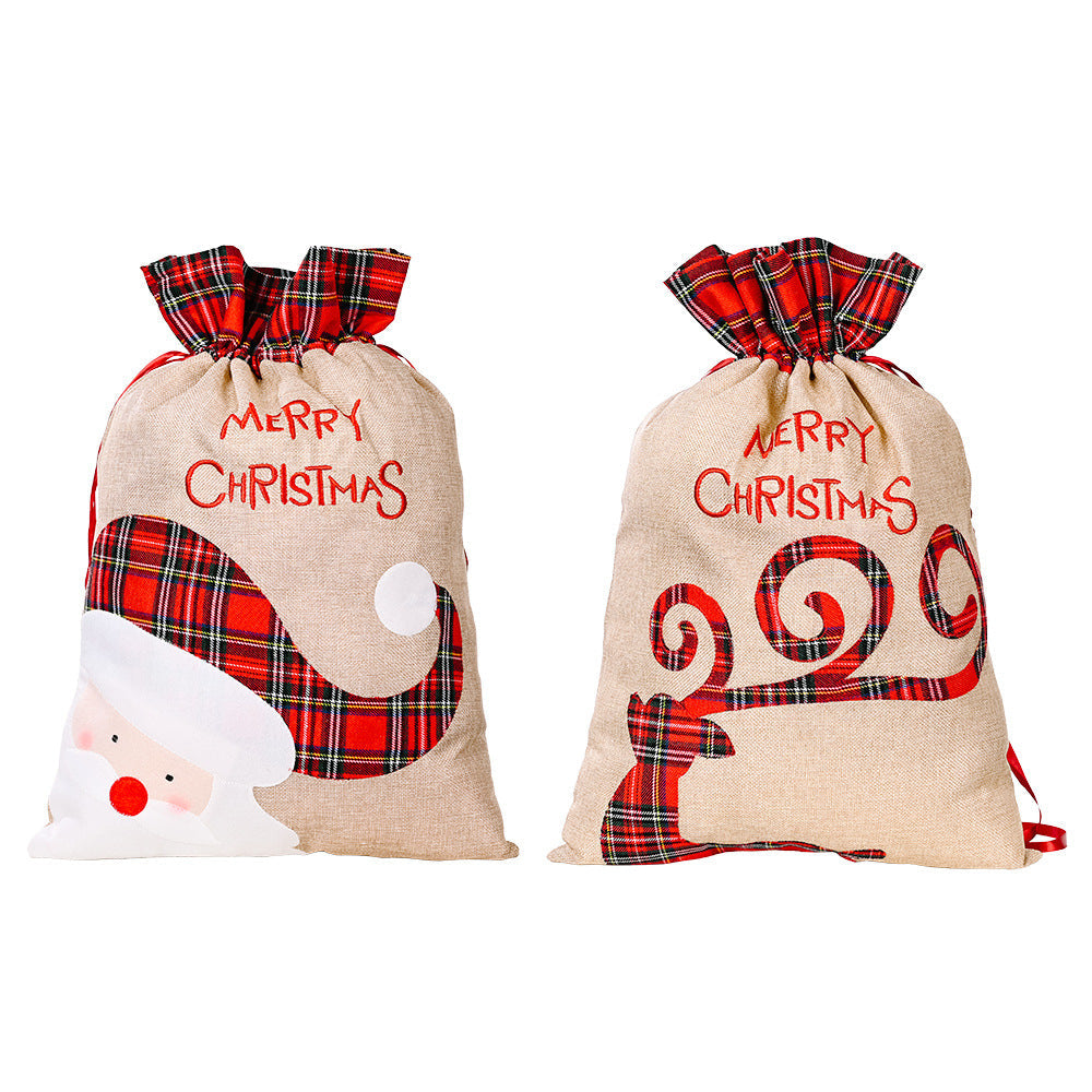 Christmas Gift Bag for Reusable Festive Gift Giving
