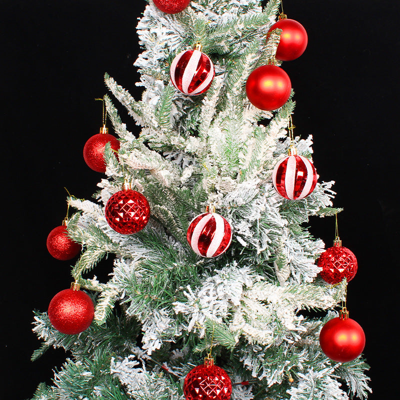 Christmas Bauble Set 6cm Colorful Tree Ornament Set