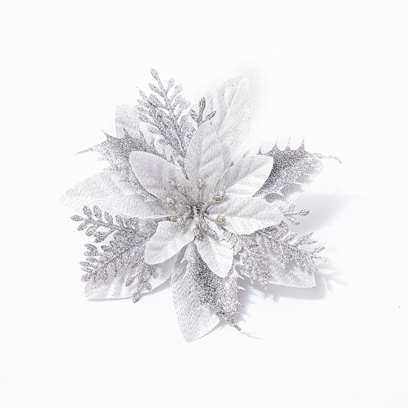 Christmas Garland Flower for Sparkling Holiday Decor