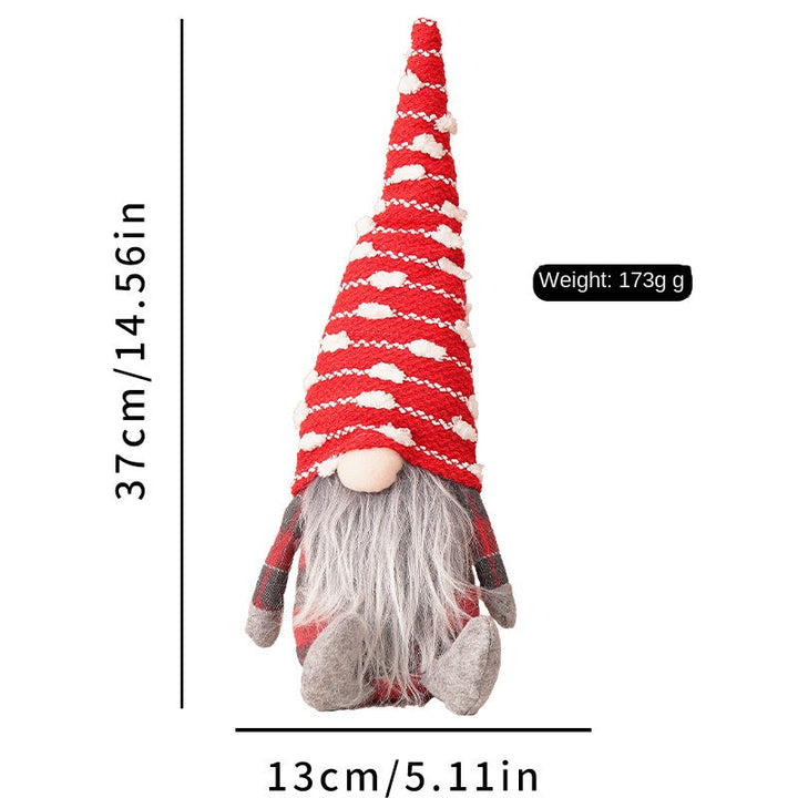 Christmas Gnome Ornament for Cozy Holiday Table Décor
