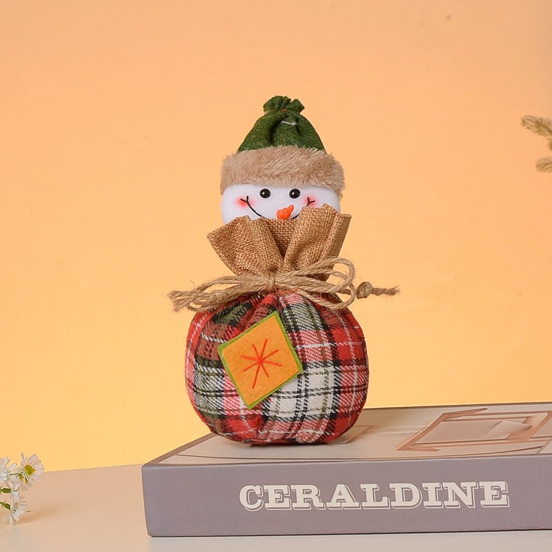 Burlap Christmas Gift Bags for Festive Candy Giving