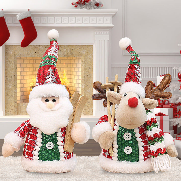 Christmas Figurines Set for a Warm Holiday Display