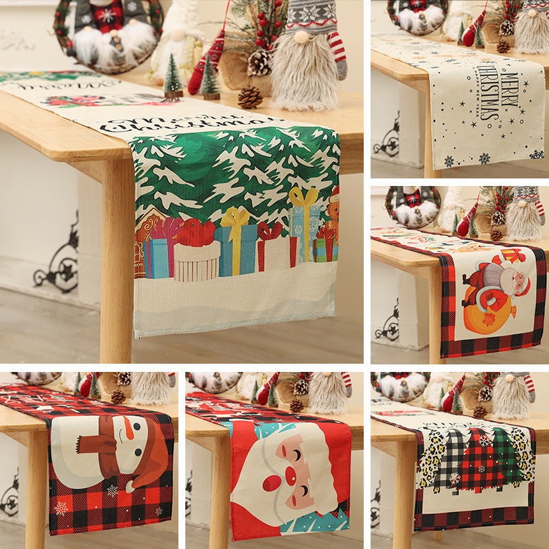 Christmas Table Runner for Festive Holiday Styling