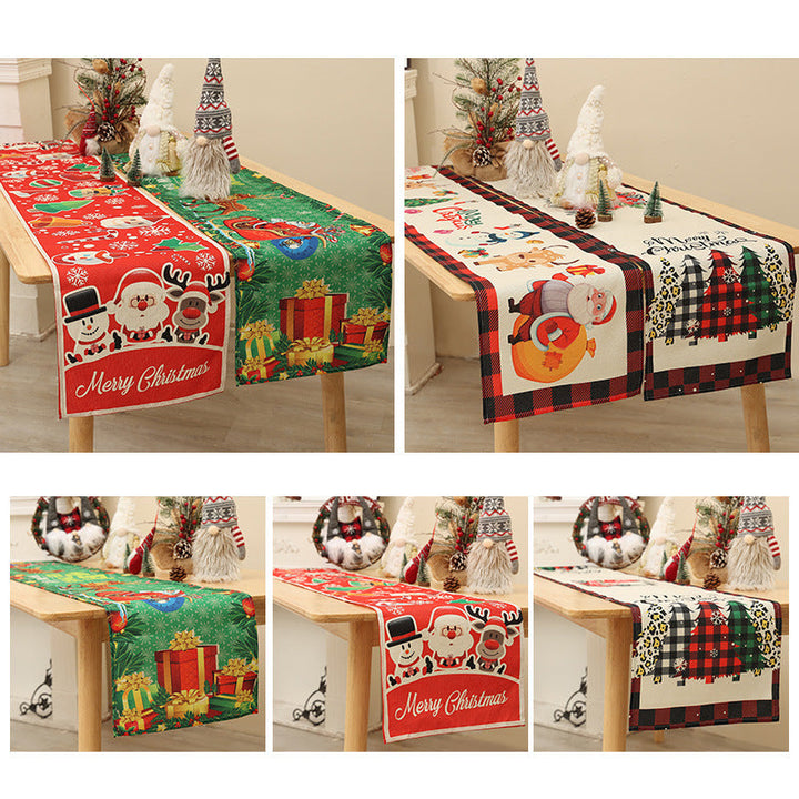 Christmas Table Runner for Festive Holiday Styling