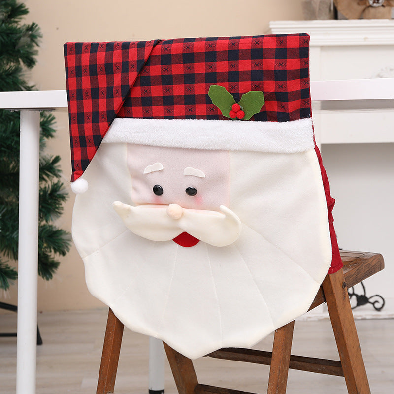 Christmas Chair Covers for Festive Santa & Snowman Seats
