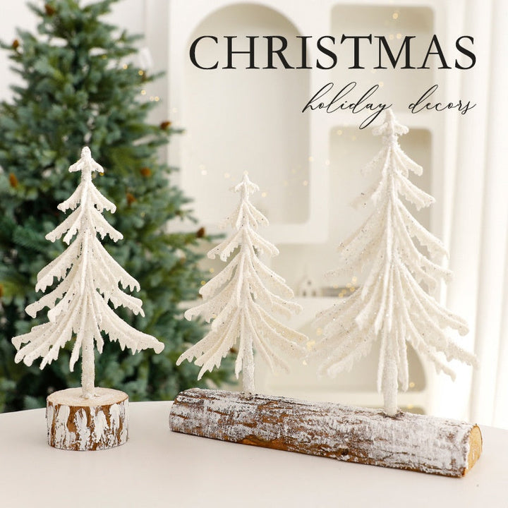 Mini Christmas Tree Ornament for Rustic Holiday Decor