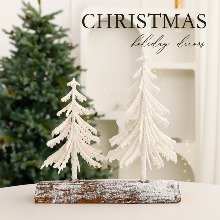 Mini Christmas Tree Ornament for Rustic Holiday Decor