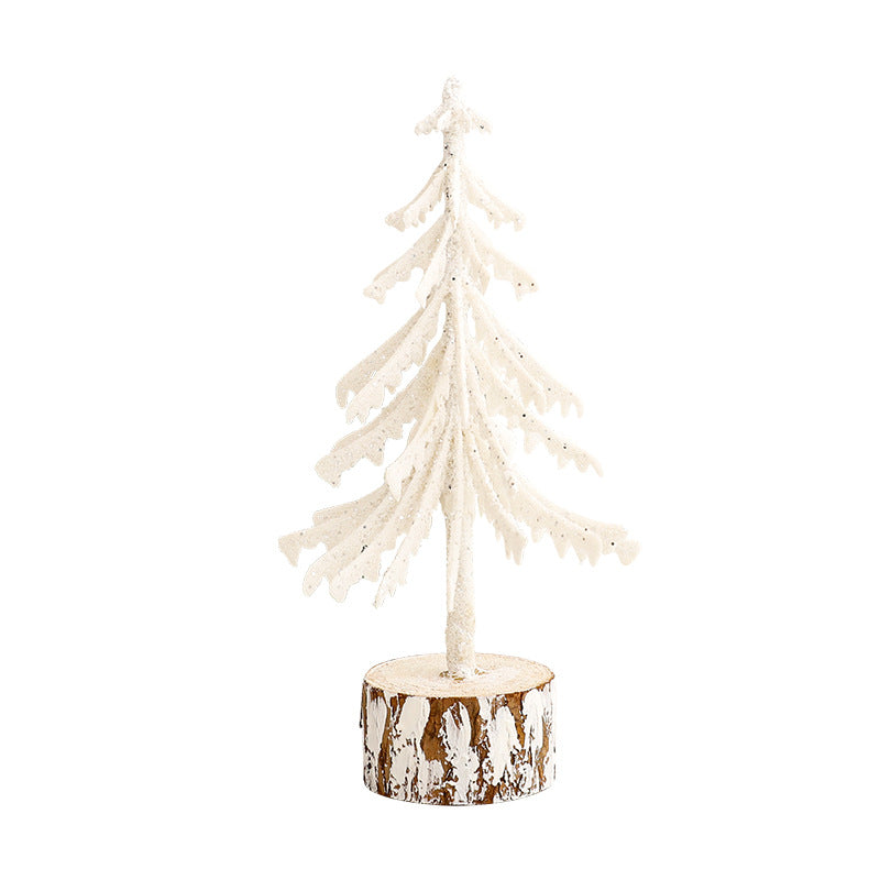 Mini Christmas Tree Ornament for Rustic Holiday Decor