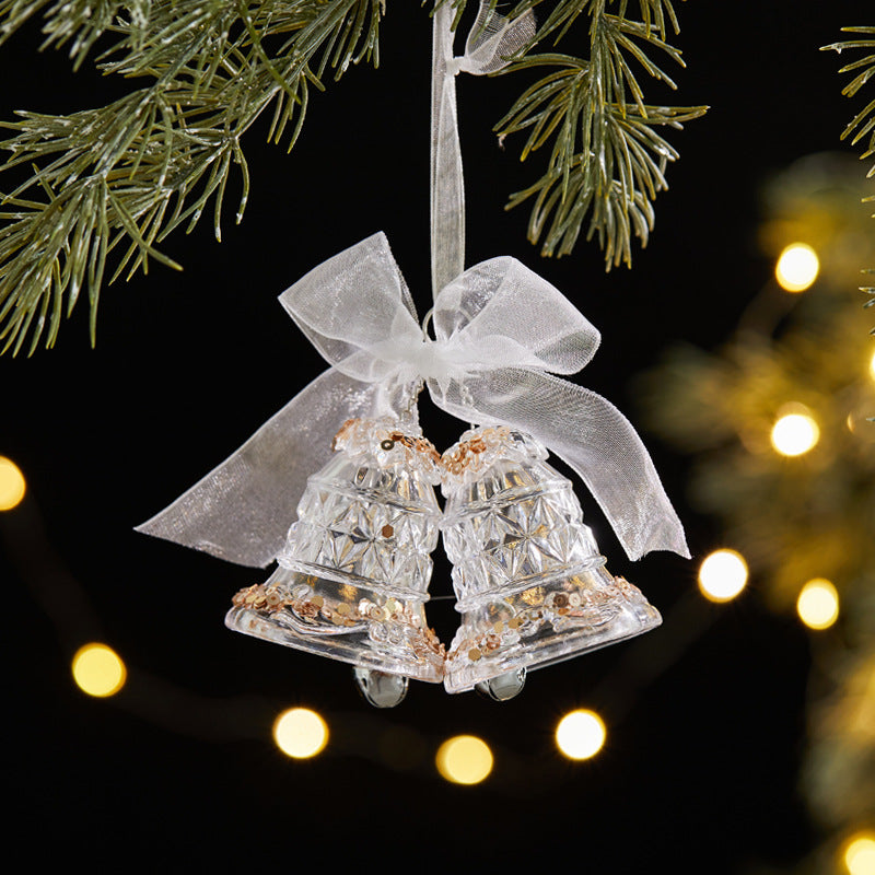 Christmas Tree Ornaments With Elegant Sparkle