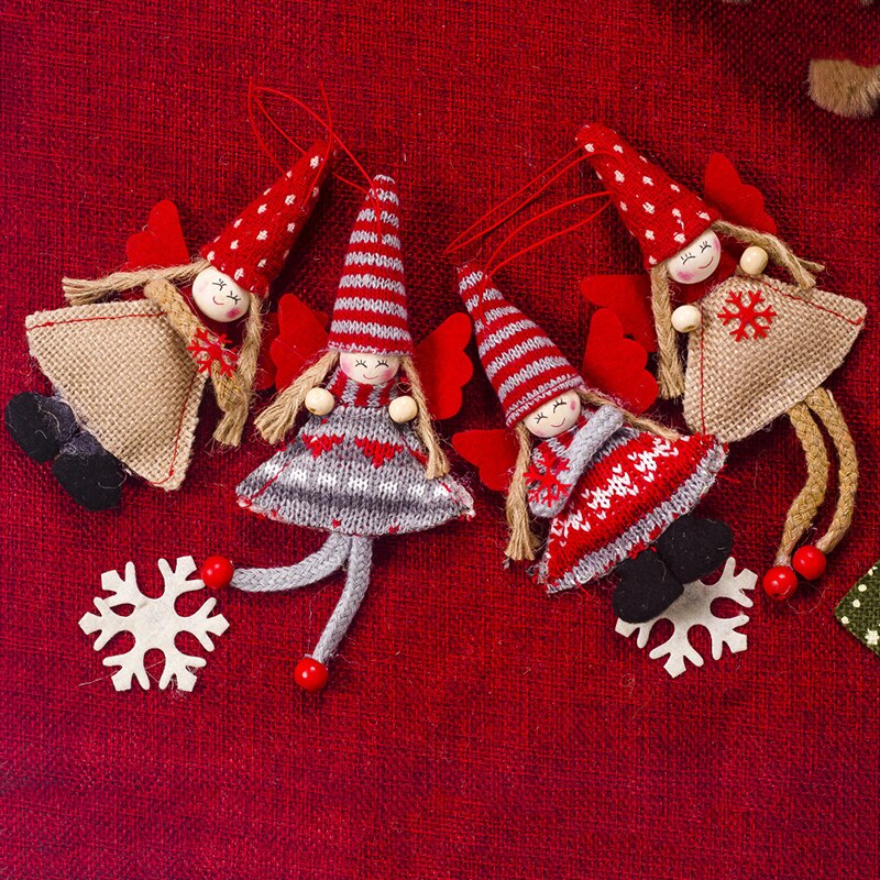 Christmas Angel Ornaments for a Cozy Holiday Display