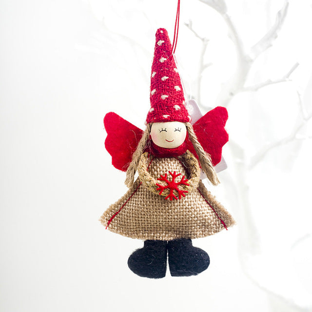 Christmas Angel Ornaments for a Cozy Holiday Display