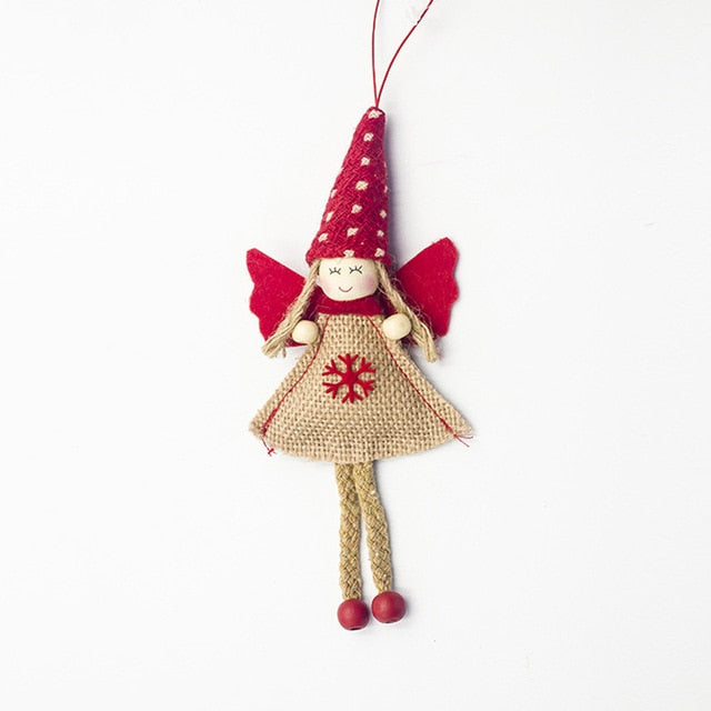 Christmas Angel Ornaments for a Cozy Holiday Display