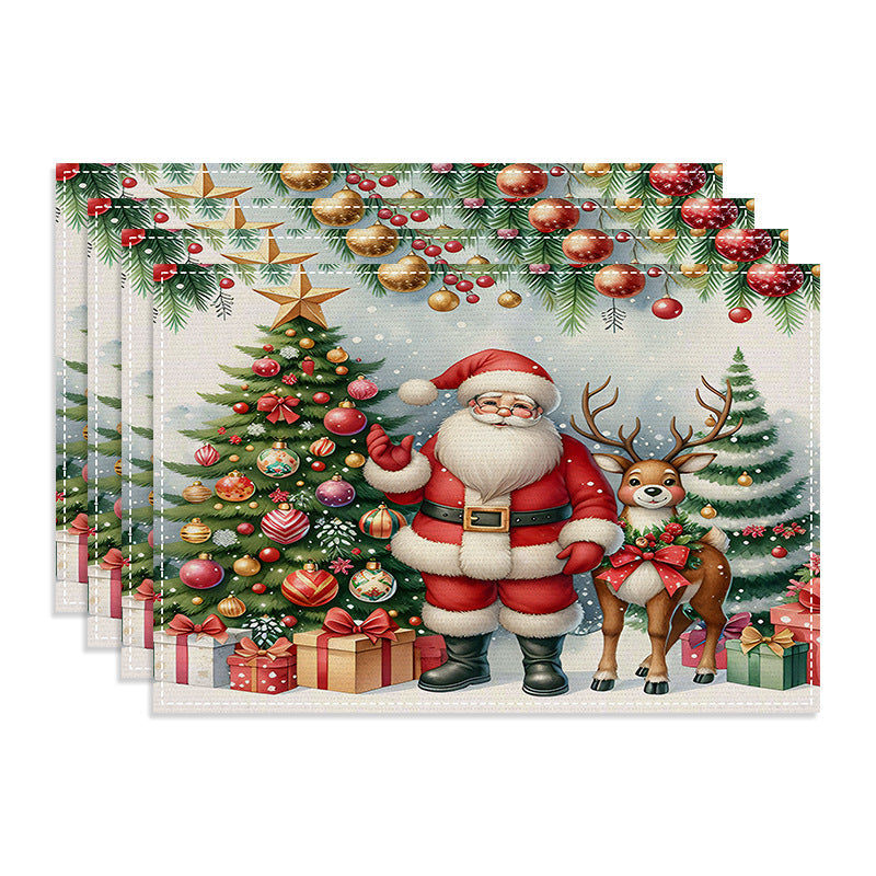 Christmas Placemats for Festive Holiday Table Settings
