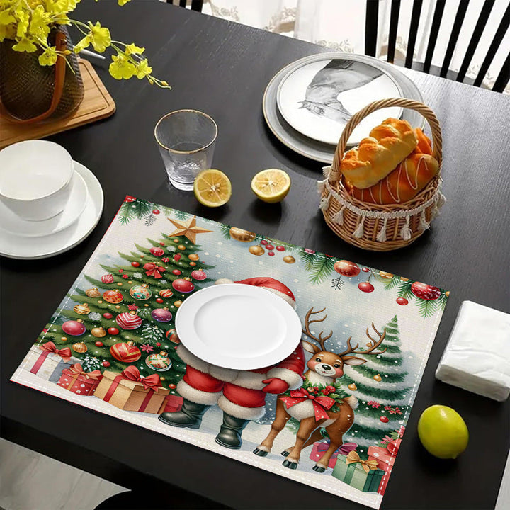 Christmas Placemats for Festive Holiday Table Settings