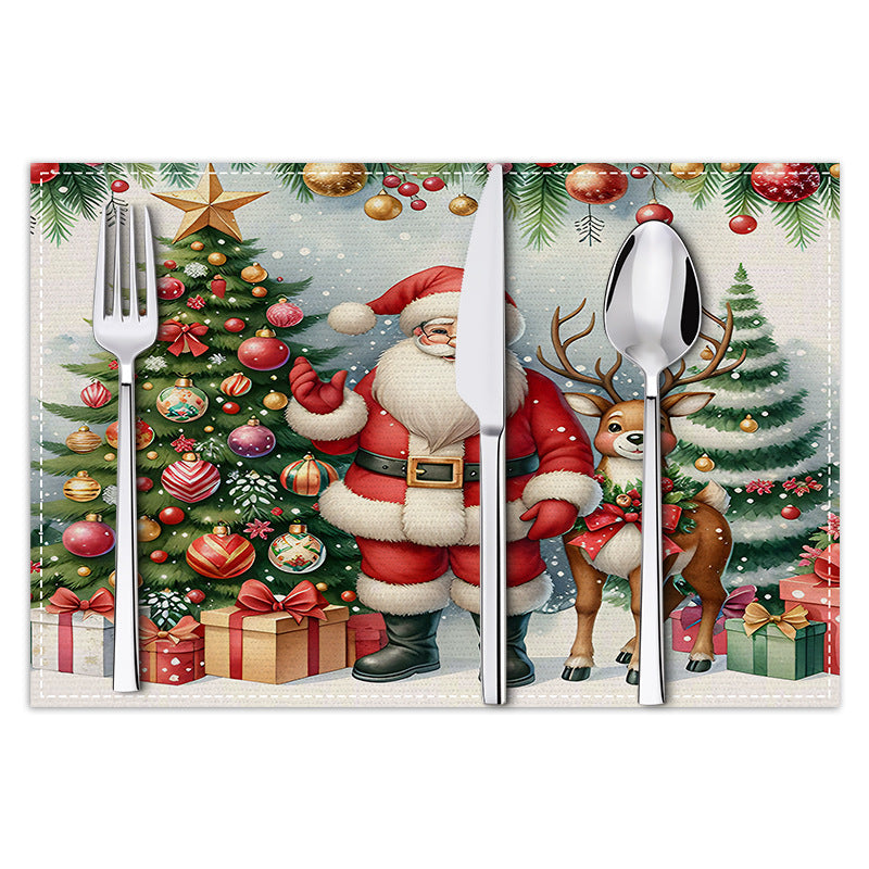 Christmas Placemats for Festive Holiday Table Settings