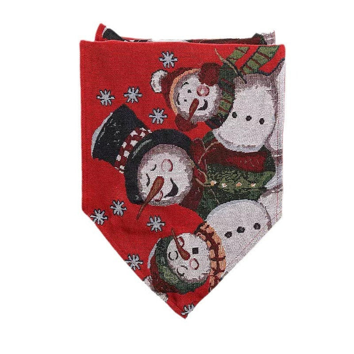 Christmas Table Runner Flag for Festive Holiday Tables