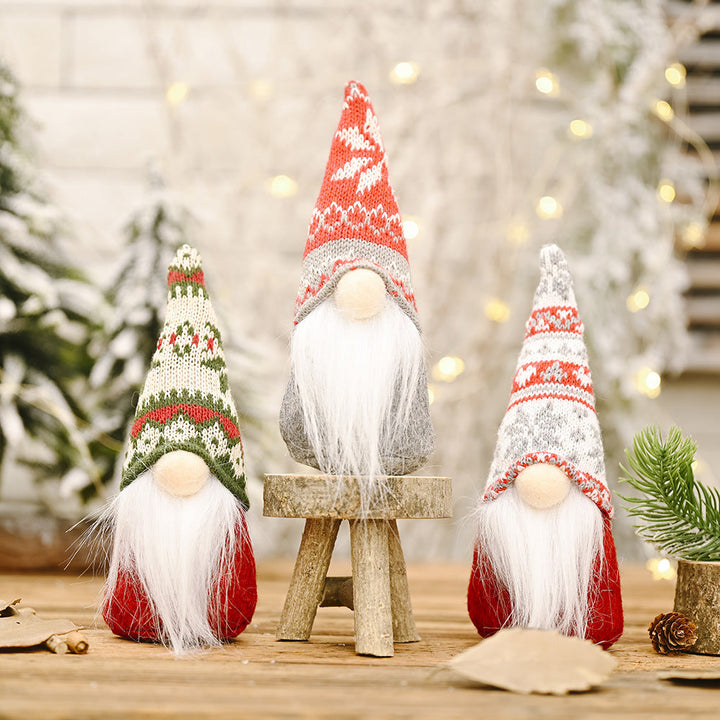 Christmas Gnome Set for a Warm, Festive Mantel Display