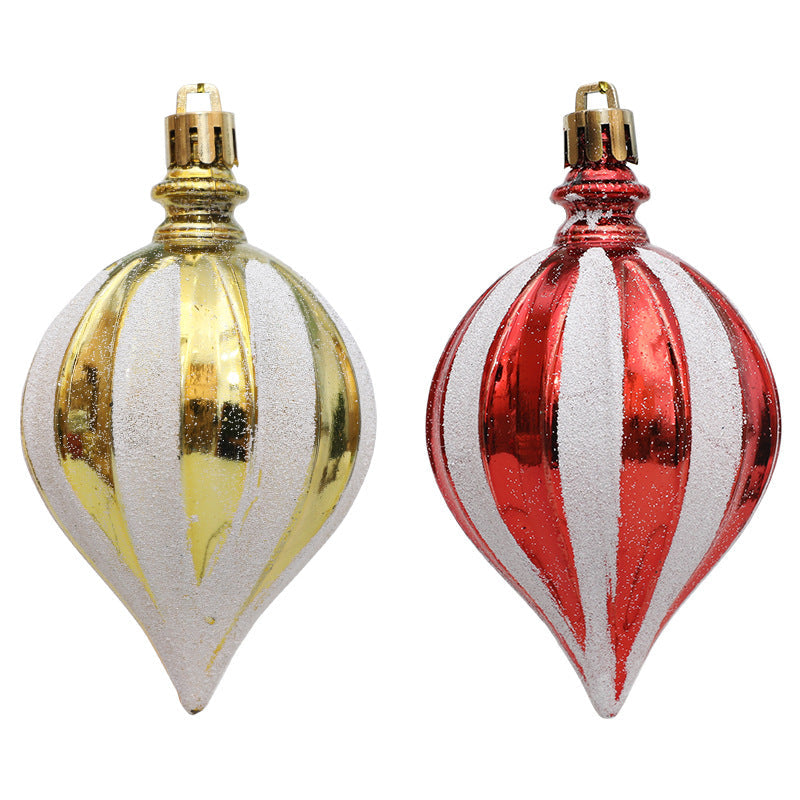 Christmas Tree Ornaments for a Festive Red-Gold Tree