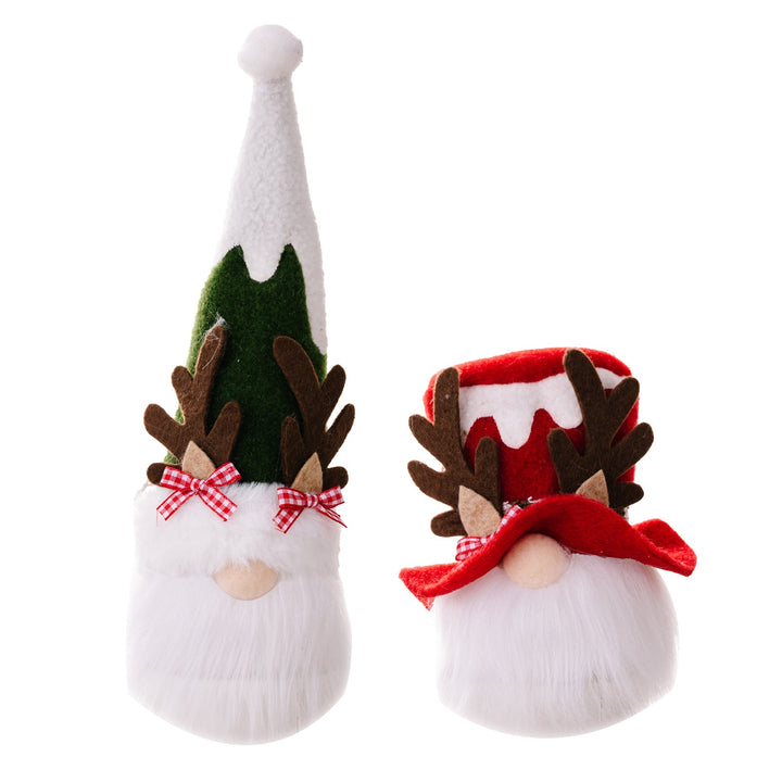 Light-Up Reindeer Gnome Ornaments for Cozy Christmas Decor
