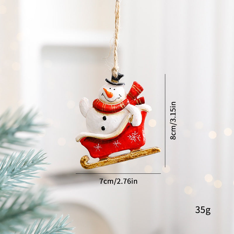 Christmas Hanging Ornaments for Rustic Holiday Charm