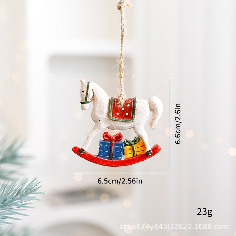 Christmas Hanging Ornaments for Rustic Holiday Charm