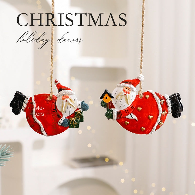 Christmas Hanging Ornaments for Rustic Holiday Charm